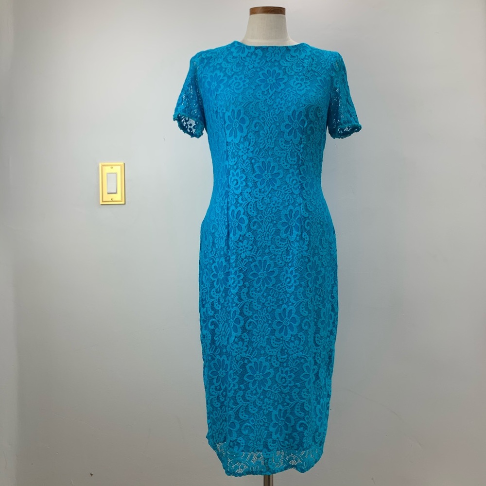 Blue Lace Dress